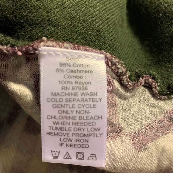 LOGO Lori Goldstein Cashmere Blend Tunic Sweater - Picture 6 of 7